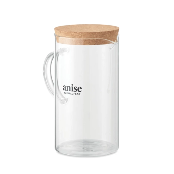 OSNA BOLD, Carafe verre borosilicate 1L