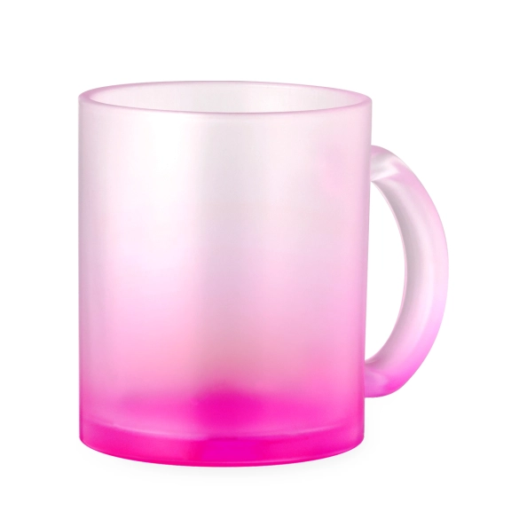 Tasse en verre mat sublimation 350ml "Cumba"