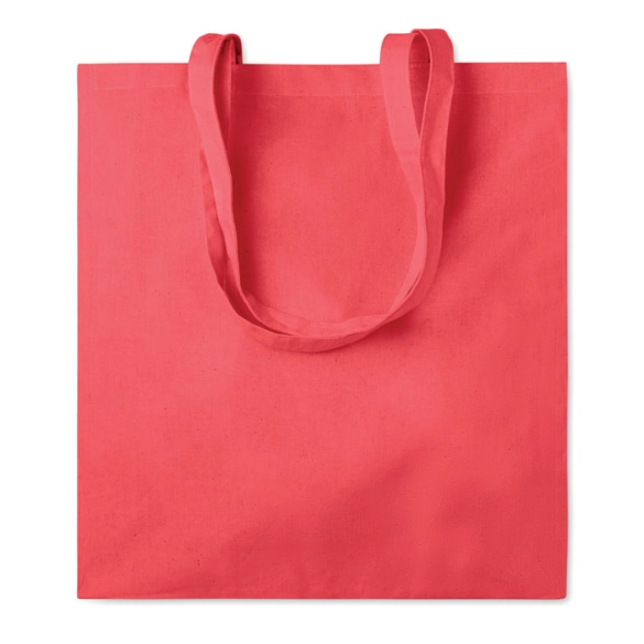 Sac shopping coton 140gr avec soufflet "BettyColour"