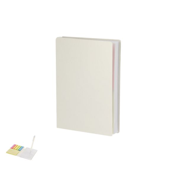 Bloc post-it autocollants et stylo "Amarte"
