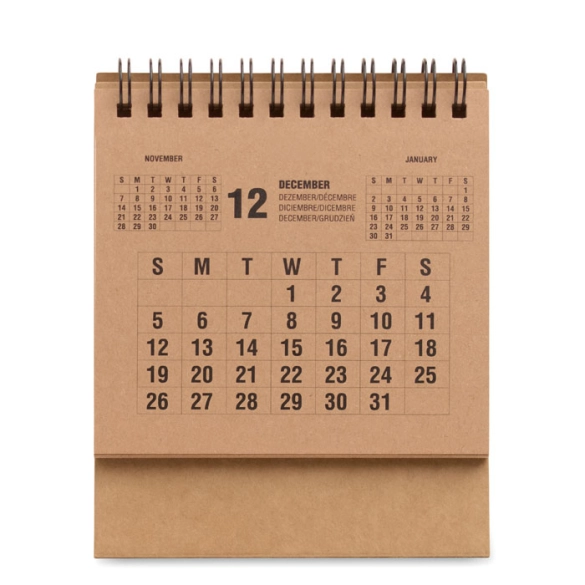 YEARS, Calendrier de bureau de 4 ans