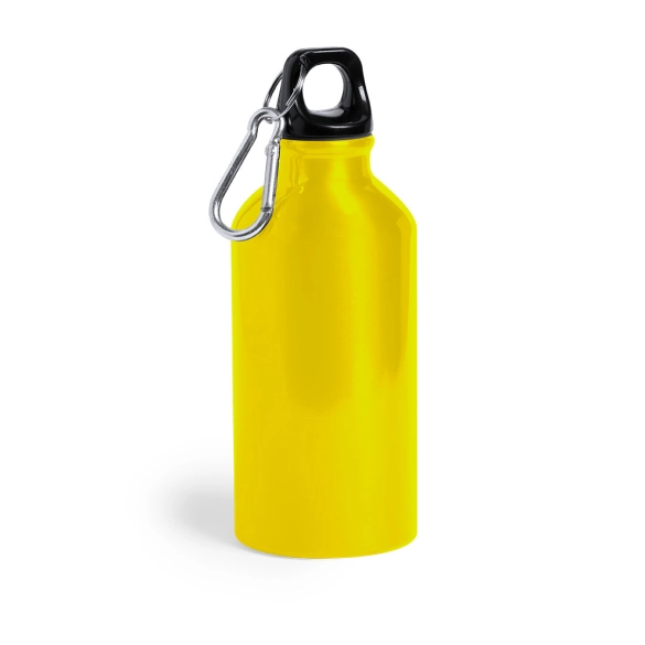 Bouteille aluminium avec mousqueton 400ml "Canova"