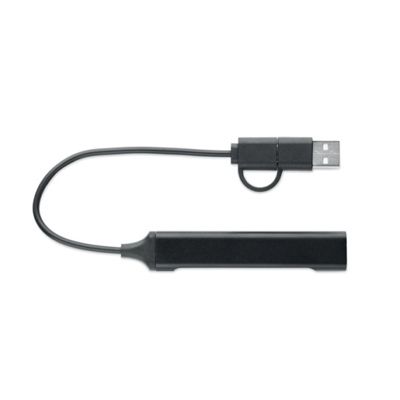 CURRENT, Hub USB 4 ports 19 cm