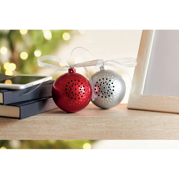 JINGLE BALL, Haut parleur boule de Noël