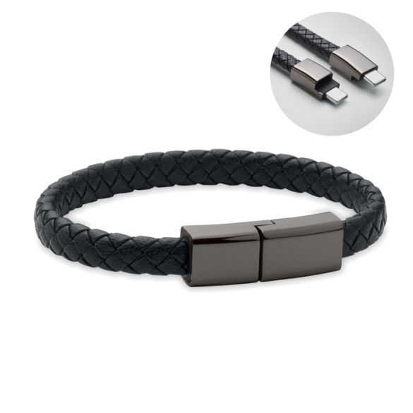 FAULETI CHARGE, Câble bracelet tressé type C