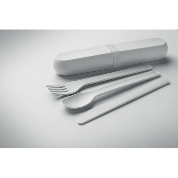 BITEFUL, Set de couverts et étui en PLA