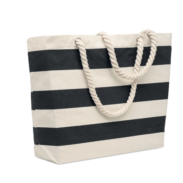 Sac de plage bicolore en coton 220 gr "Emma"