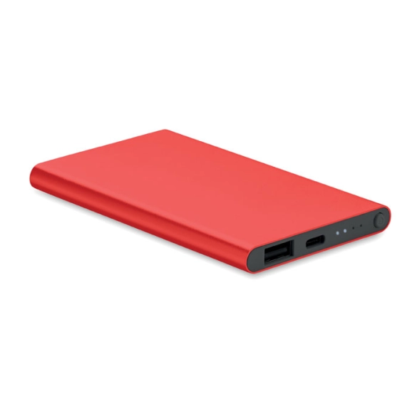 Powerbank aluminium 4000 mAh Type C - Billy