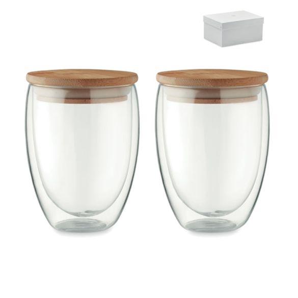 TIRANA SET, Lot de 2 verres 350 ml