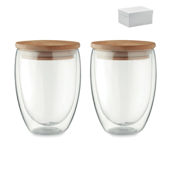 TIRANA SET, Lot de 2 verres 350 ml