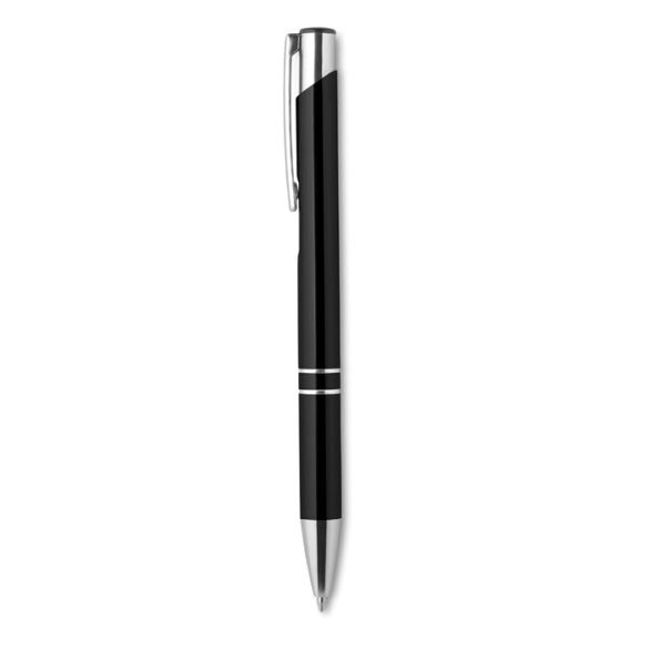 Stylo en aluminium et encre noire "Bernal"