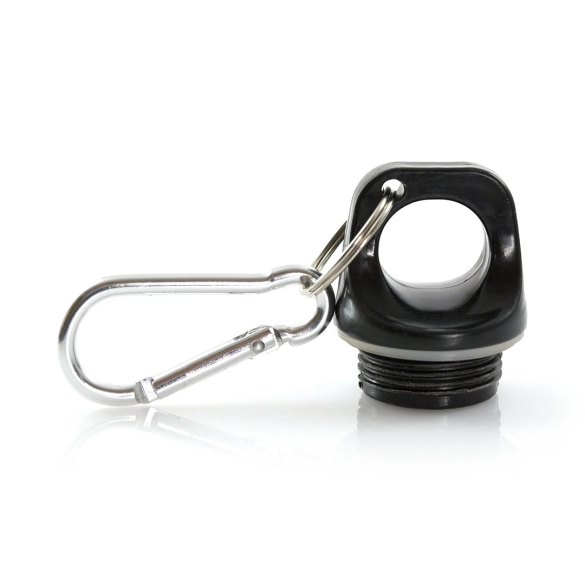 Bouteille aluminium avec mousqueton 400ml "Canova"