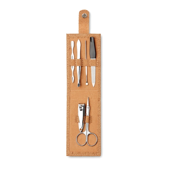 NAILKIT CORK, Set de manucure en liège