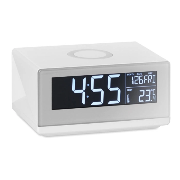 SKY WIRELESS, Horloge LED et chargeur sans fi